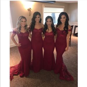 Beautiful bridesmaid dresses!